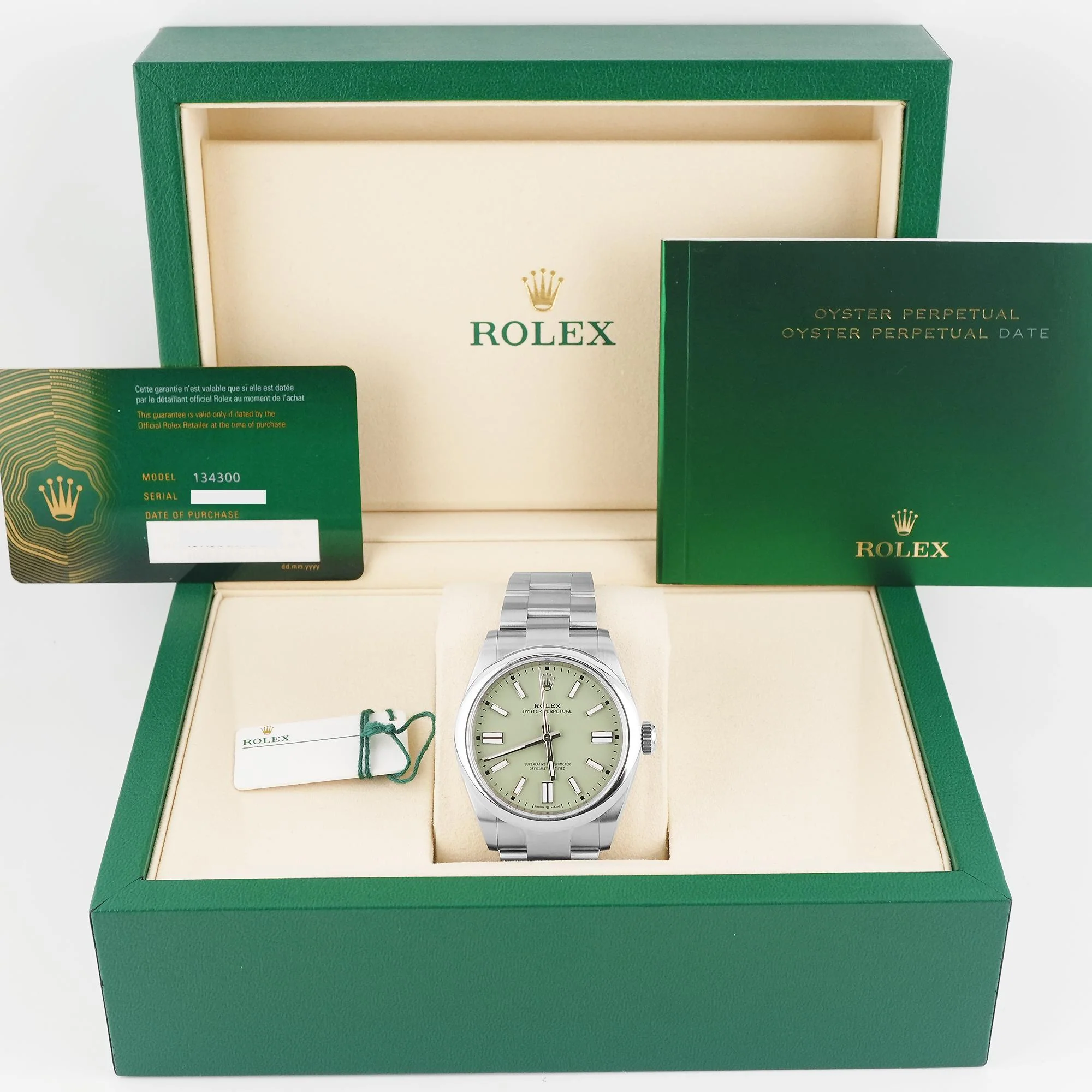 Rolex Oyster Perpetual 41 mm / Pistachio – Bild 2